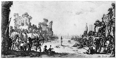 St Sebastien by Jacques Callot