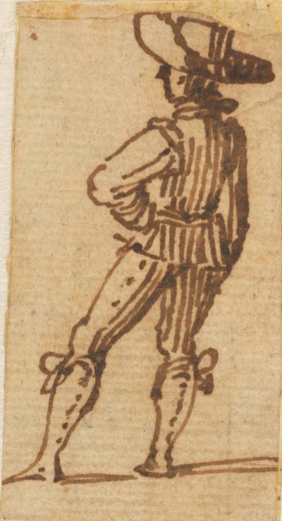 Standing Man by Jacques Callot