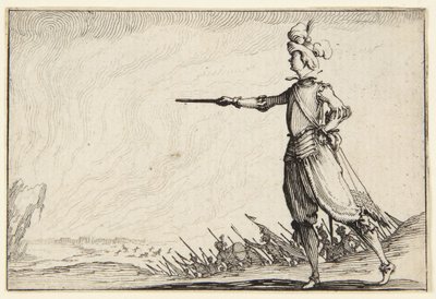 The Commander on Foot by Jacques Callot