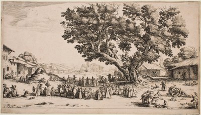 The Gondreville Fair by Jacques Callot