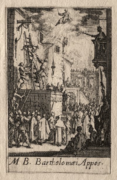 The Martyrdom of the Apostles: St. Bartholomew by Jacques Callot
