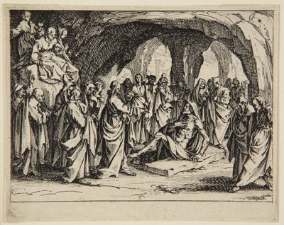 The Resurrection of Lazarus by Jacques Callot