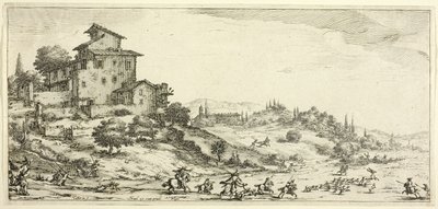 The Stag Hunt, from Various Scenes Designed in Florence by Jacques Callot