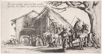 The Bohemians: The Stopping Place: The Fortune Teller by Jacques Callot