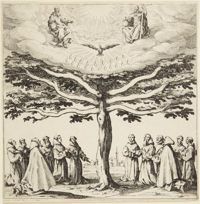 The Tree of St. Francis by Jacques Callot