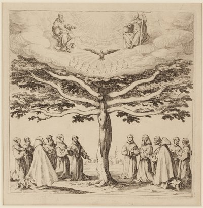 The Tree of St. Francis by Jacques Callot