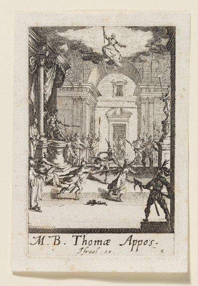 Thomas the Apostle by Jacques Callot
