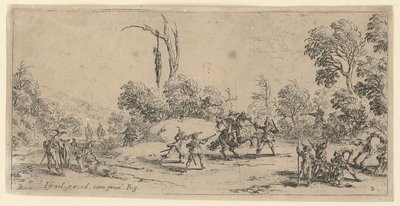 Ambush by Jacques Callot