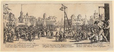 Gallows, Plate 10 of the Series 