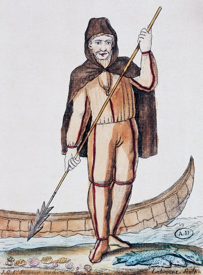 Fishing Costume, from Encyclopedie des Voyages by Jacques Grasset de Saint Sauveur