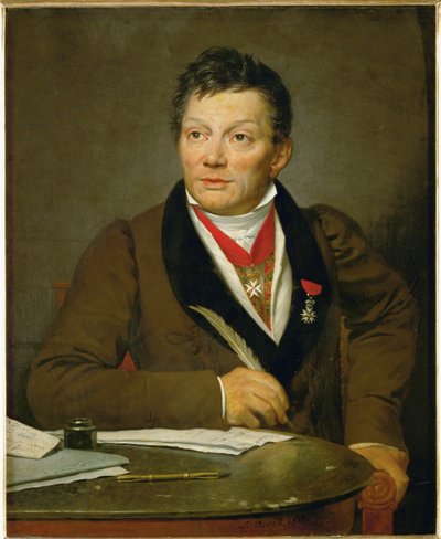 Alexandre Lenoir, Founder of the Musée des Monuments Français by Jacques Louis David