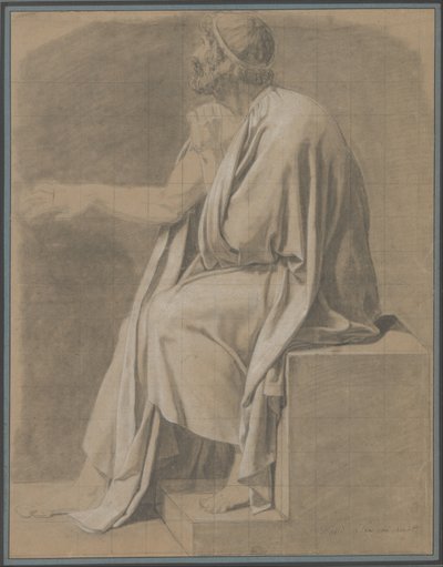 Crito by Jacques Louis David