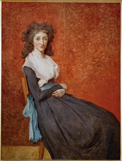 Mme. Charles-Louis Trudaine by Jacques Louis David