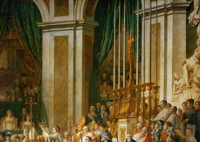 The Coronation of Napoleon in Notre-Dame by Jacques Louis David