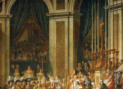 The Coronation of Napoleon in Notre-Dame by Jacques Louis David