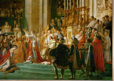 The Coronation of Napoleon in Notre-Dame by Jacques Louis David