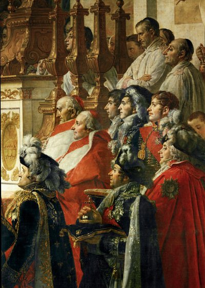 The Coronation of Emperor Napoleon I Bonaparte by Jacques Louis David
