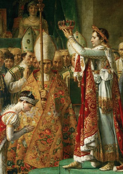 The Coronation of Emperor Napoleon I Bonaparte by Jacques Louis David