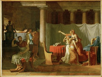 The Lictors Bring Brutus the Bodies of His Dead Sons by Jacques Louis David