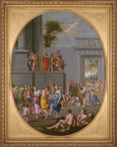 The Liberality of Titus (Allegory of the Liberality of Louis XIII and Cardinal Richelieu), c.1637-38 by Jacques Stella