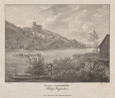 Lower Austria, Greifenstein Castle by Jakob Alt