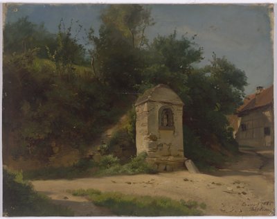 Farm at the Edge of the Forest by Jakob Becker