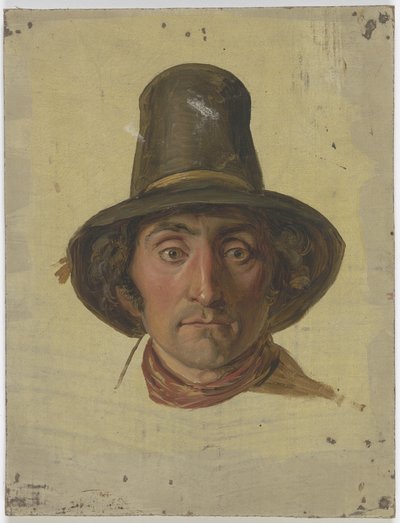 Farmer with a High Hat by Jakob Becker