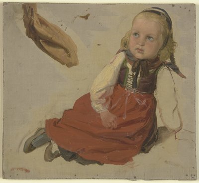 Little Farmgirl by Jakob Becker
