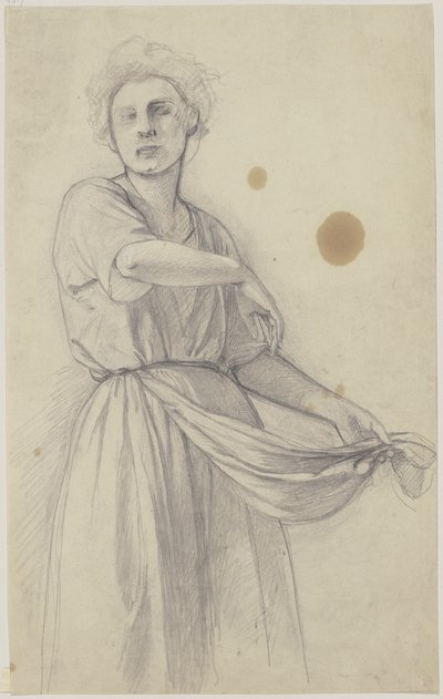 Sowing Girl by Jakob Becker