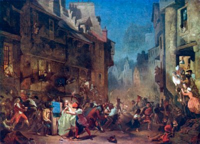 The Porteous Mob by James (after) Drummond