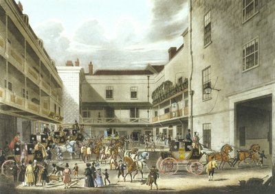 Royal Mail Preparing to Start by James (after) Pollard