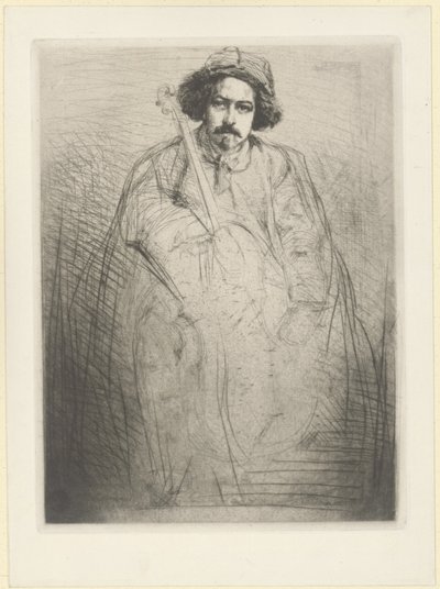 Becquet, from the series “Sixteen Etchings” by James Abbott McNeill Whistler