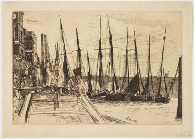 Billingsgate by James Abbott McNeill Whistler