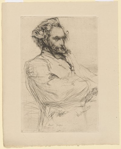 Drouet by James Abbott McNeill Whistler