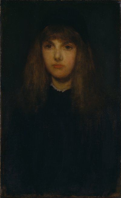 Girl in Black (Pouting Tom) by James Abbott McNeill Whistler