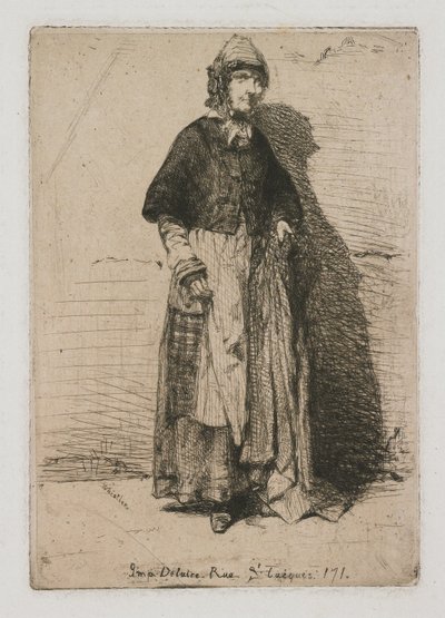 La Mère Gérard from Twelve Etchings from Nature by James Abbott McNeill Whistler