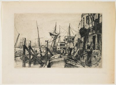 Limehouse by James Abbott McNeill Whistler