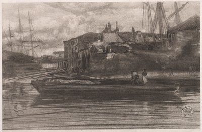Limehouse, 1878 by James Abbott McNeill Whistler
