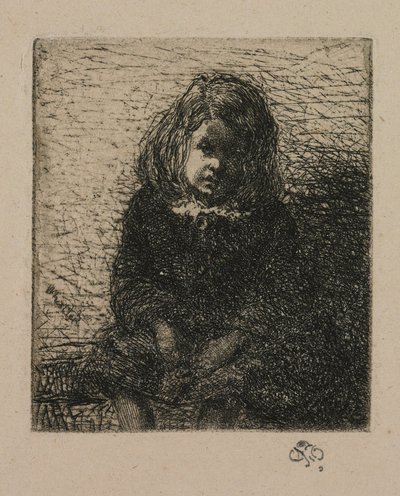 Little Arthur from Twelve Etchings from Nature by James Abbott McNeill Whistler