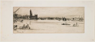 Old Westminster Bridge by James Abbott McNeill Whistler