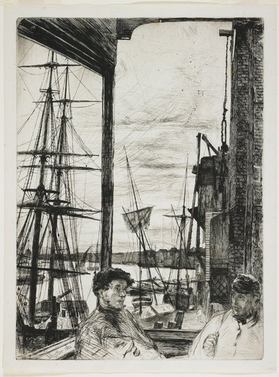 Rotherhithe by James Abbott McNeill Whistler