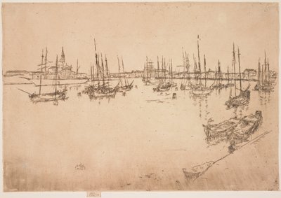 San Giorgio from The Second Venice Set by James Abbott McNeill Whistler