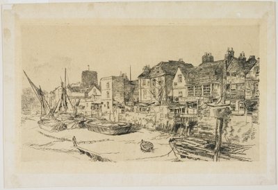 The Adam and Eve, Old Chelsea by James Abbott McNeill Whistler