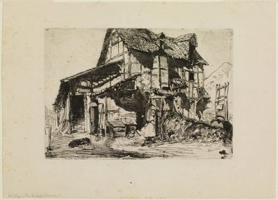 The Unsafe Tenement by James Abbott McNeill Whistler