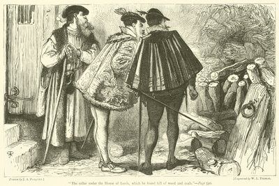 The cellar under the House of Lords, which he found full of wood and coals by James Abbott Pasquier