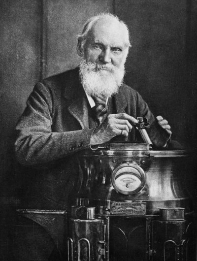 Lord Kelvin, Scottish Mathematician and Physicist, with His Compass by James Craig Annan