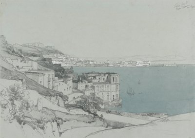 Naples from the Strada Nouva, Nov.26, 1830 by James Duffield Harding