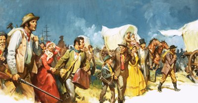 Gold Prospectors Flooding into South Africa by James Edwin McConnell