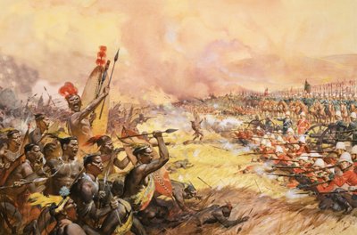 Massacre at Ulundi by James Edwin McConnell
