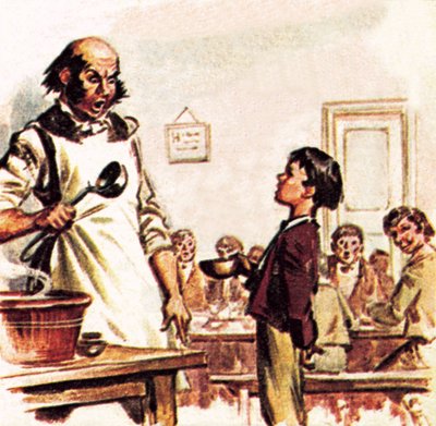 Oliver Twist Asking for More by James Edwin McConnell